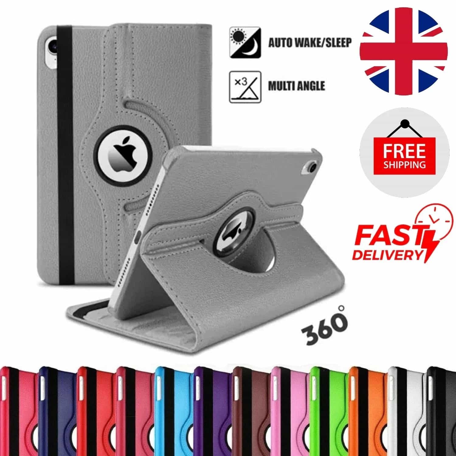 For Ipad Pro 129 1st 2nd 4th 5th Generation Leather Stand 36 1787554271910 8c7nli